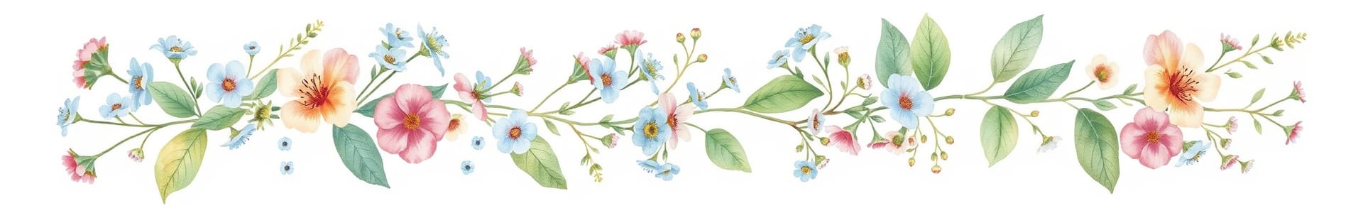 Spring botanical divider